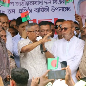 বোরহানউদ্দিনে বিএনপির ৪৮তম প্রতিষ্ঠাবার্ষিকীতে বর্ণাঢ্য র‍্যালি