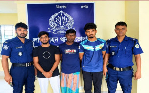 লালমোহনে ইয়াবাসহ যুবক গ্রেপ্তার, সাজাপ্রাপ্ত আসামিও আটক