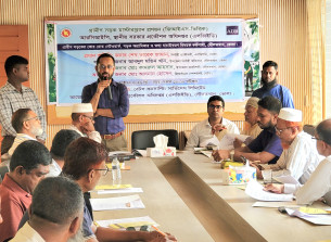 দৌলতখানে গ্রামীণ সড়কের কোর নেটওয়ার্ক ও তথ্য যাচাই বিষয়ক কর্মশালা