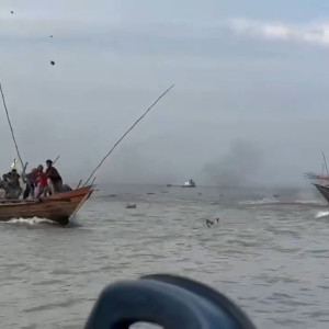 ভোলায় মৎস্য বিভাগের অভিযানে জেলেদের হামলা, আহত-১