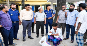 লালমোহনে মা ইলিশ রক্ষার অভিযানে এক জেলের ১৪ দিনের কারাদণ্ড